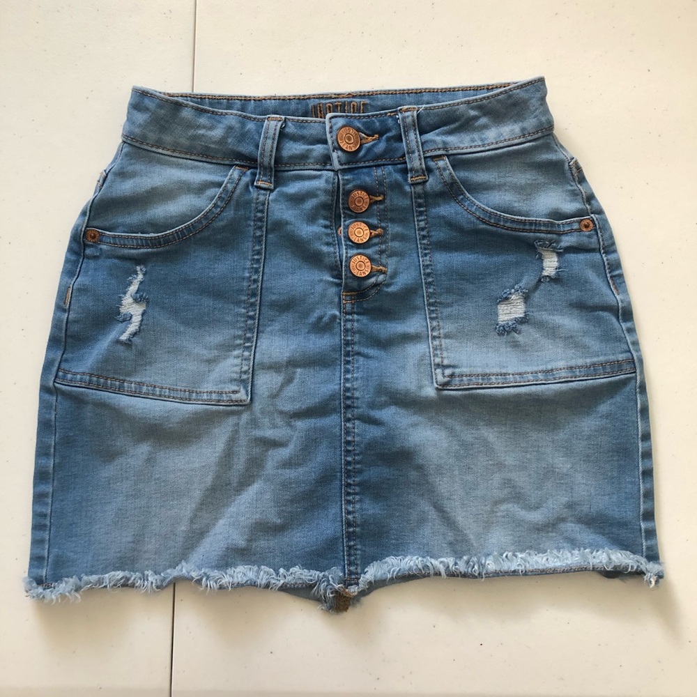 Justice girls skirt